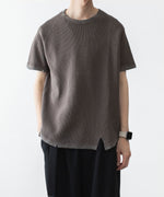 画像をギャラリービューアに読み込む, VEIN ヴェインの30//2 WAFFLE RAGLAN S/S TEE - KHAKI GRAYの公式通販サイトsession福岡セレクトショップ
