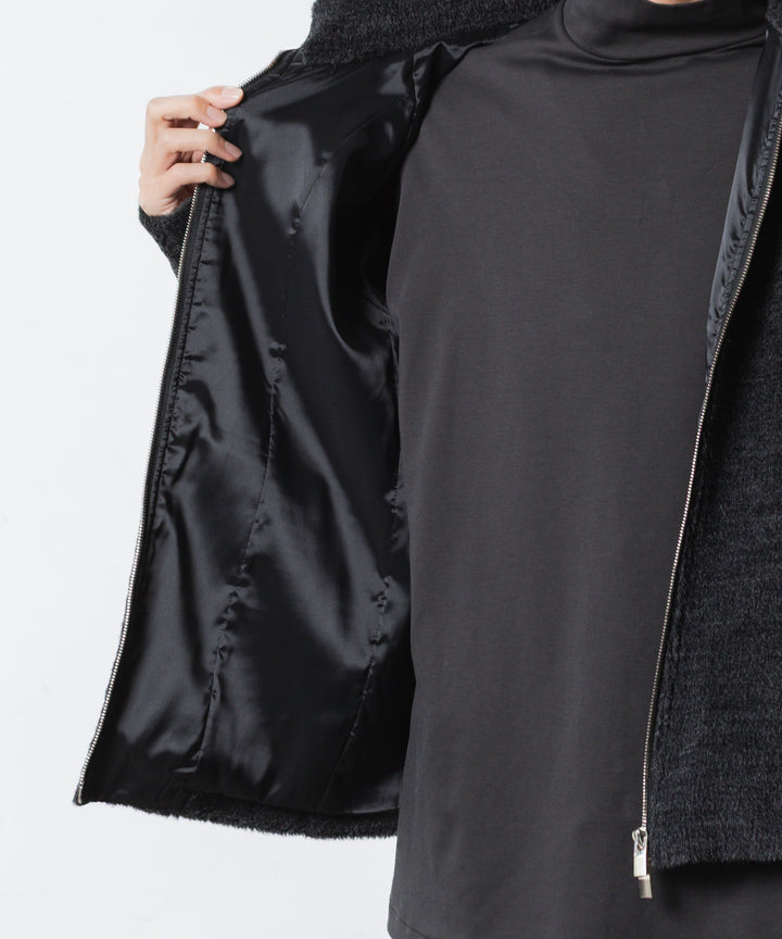 ATTACHMENT アタッチメントのWO/ALPACA BOA ZIP UP BLOUSON - D.GRAYの公式通販サイトsession福岡セレクトショップ