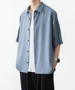 画像をギャラリービューアに読み込む, ATTACHMENT / EXCLUSIVE ITEMアタッチメントのPE LIGHT TROPICAL DOLMAN SLEEVE REGULAR COLLAR SHIRT S/S - L.BLUEの公式通販サイトsession福岡セレクトショップ
