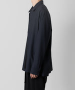 画像をギャラリービューアに読み込む, ATTACHMENT アタッチメントのPE/RY STRETCH TROPICAL OVERSIZED OPENCOLLAR L/S SHIRT - NAVY 公式通販サイトsession福岡セレクトショップ
