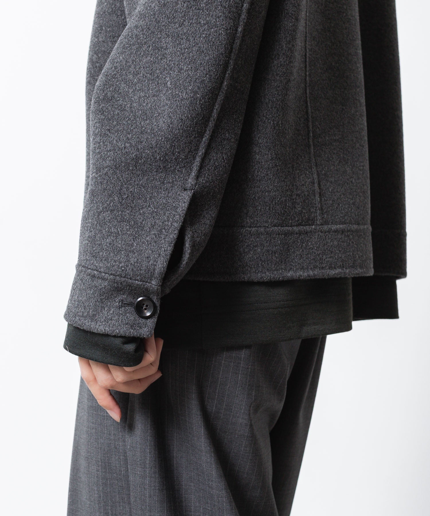 ATTACHMENT アタッチメントのWO/CA DOUBLE FACE BEAVER TRACKER JACKET - X.GRAYの公式通販サイトsession福岡セレクトショップ