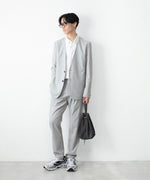 画像をギャラリービューアに読み込む, ATTACHMENT アタッチメントのWO/TA STRETCH TRO COLLARLESS JKT - X.GRAYの公式通販サイトsession福岡セレクトショップ
