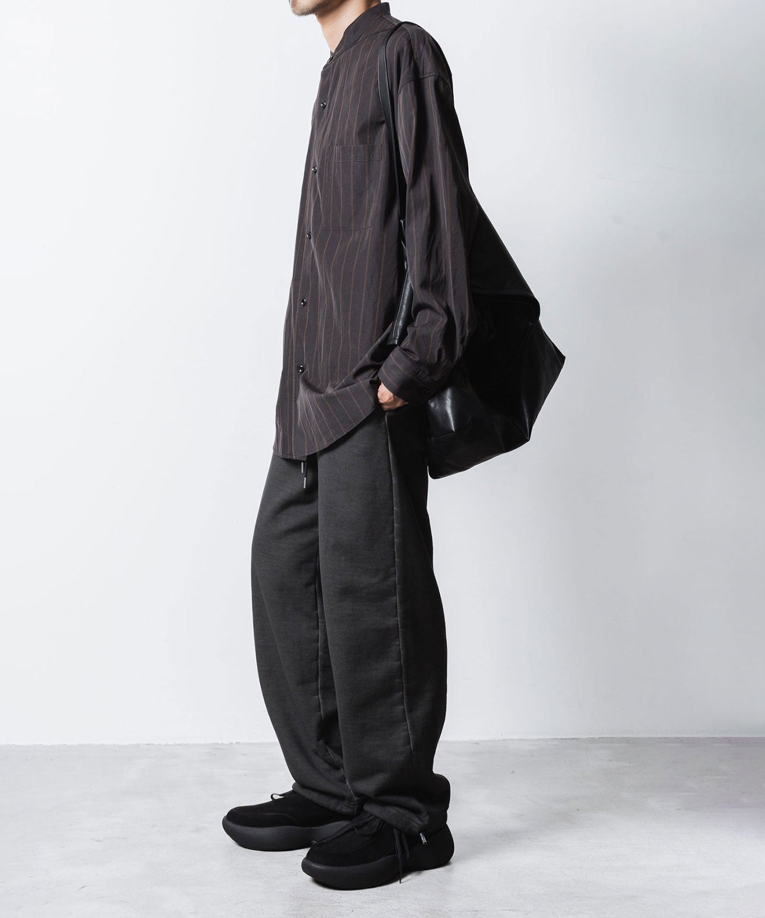 VEIN ヴェインのJUMBERCA TERRY COLD DYED SWEAT PANTS - GRAYの公式通販サイトsession福岡セレクトショップ