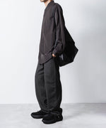 画像をギャラリービューアに読み込む, VEIN ヴェインのJUMBERCA TERRY COLD DYED SWEAT PANTS - GRAYの公式通販サイトsession福岡セレクトショップ
