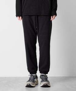 ATTACHMENT アタッチメントのPOLARTEC FLEECE TRAINING TROUSERS - BLACK 公式通販サイトsession福岡セレクトショップ