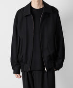 画像をギャラリービューアに読み込む, ATTACHMENT アタッチメントの2/48 WO KERSEY ZIP UP BOMBER JACKET - BLACK 公式通販サイトsession福岡セレクトショップ
