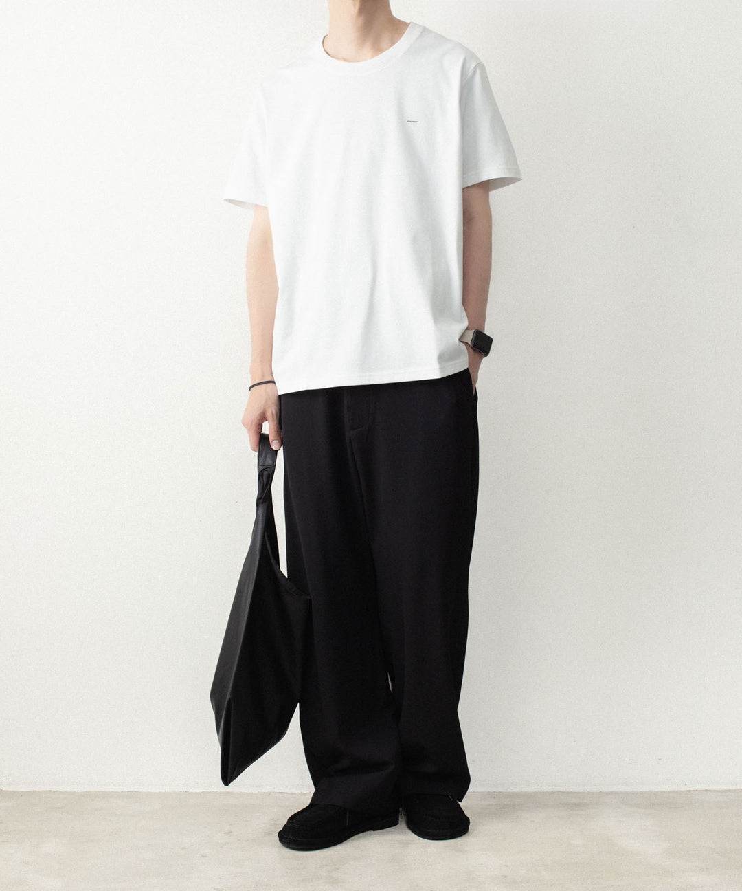 ATTACHMENT アタッチメントの100//3 JERSEY LOGO S/S TEE - WHITEの公式通販サイトsession福岡セレクトショップ