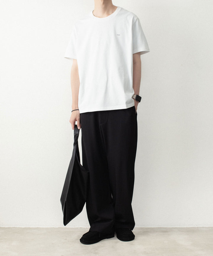 ATTACHMENT アタッチメントの100//3 JERSEY LOGO S/S TEE - WHITEの公式通販サイトsession福岡セレクトショップ