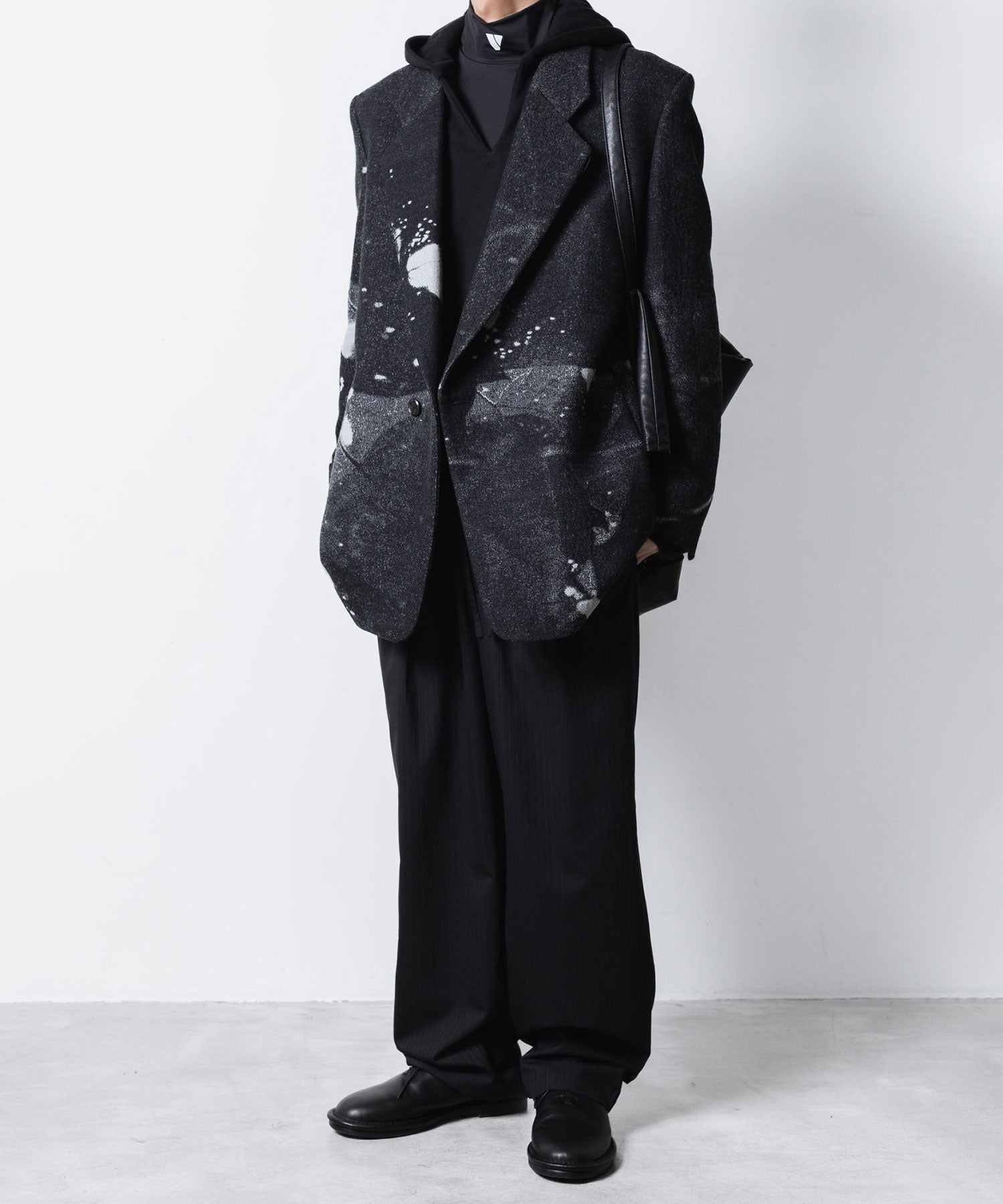 VEIN ヴェインのJUMBERCA TERRY SLIT HOODIE - BLACKの公式通販サイトsession福岡セレクトショップ