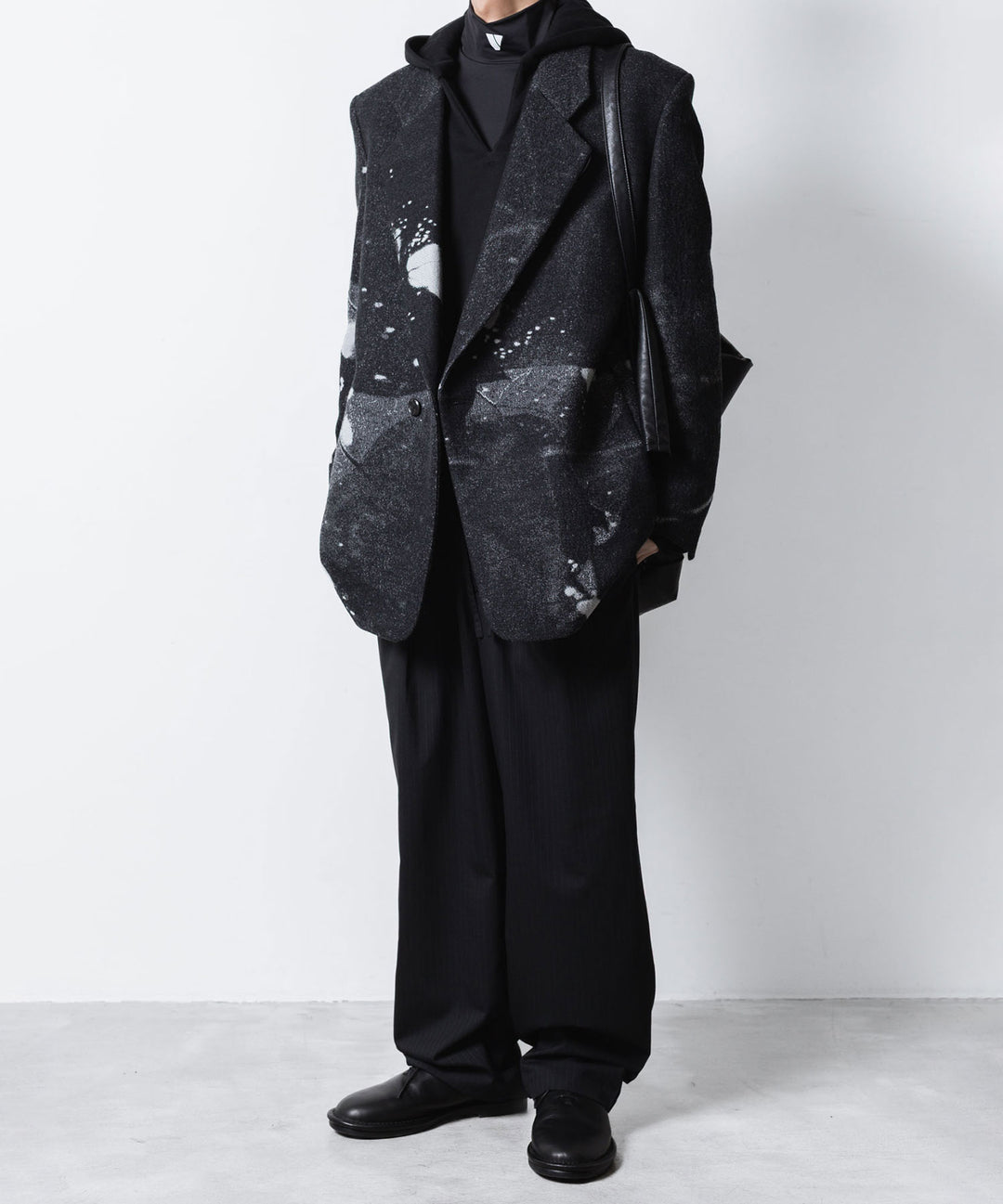VEIN ヴェインのJUMBERCA TERRY SLIT HOODIE - BLACKの公式通販サイトsession福岡セレクトショップ