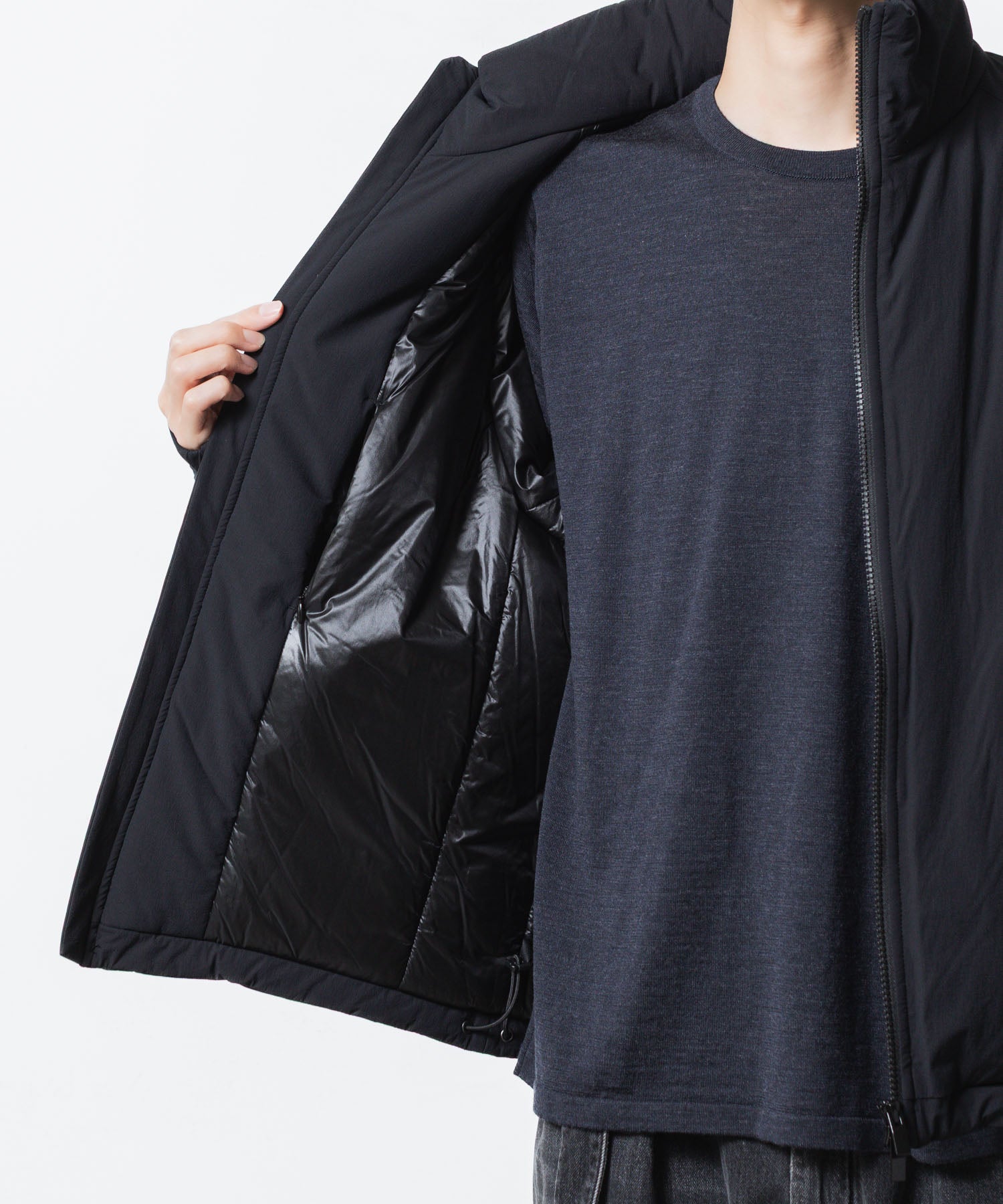 ATTACHMENT アタッチメントのNY 2WAY STRECH CLOTH ECWCS JACKET - BLACKの公式通販サイトsession福岡セレクトショップ
