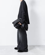 画像をギャラリービューアに読み込む, ATTACHMENT アタッチメントの11OZ DENIM FLAP JEANS - BLACKの公式通販サイトsession福岡セレクトショップ
