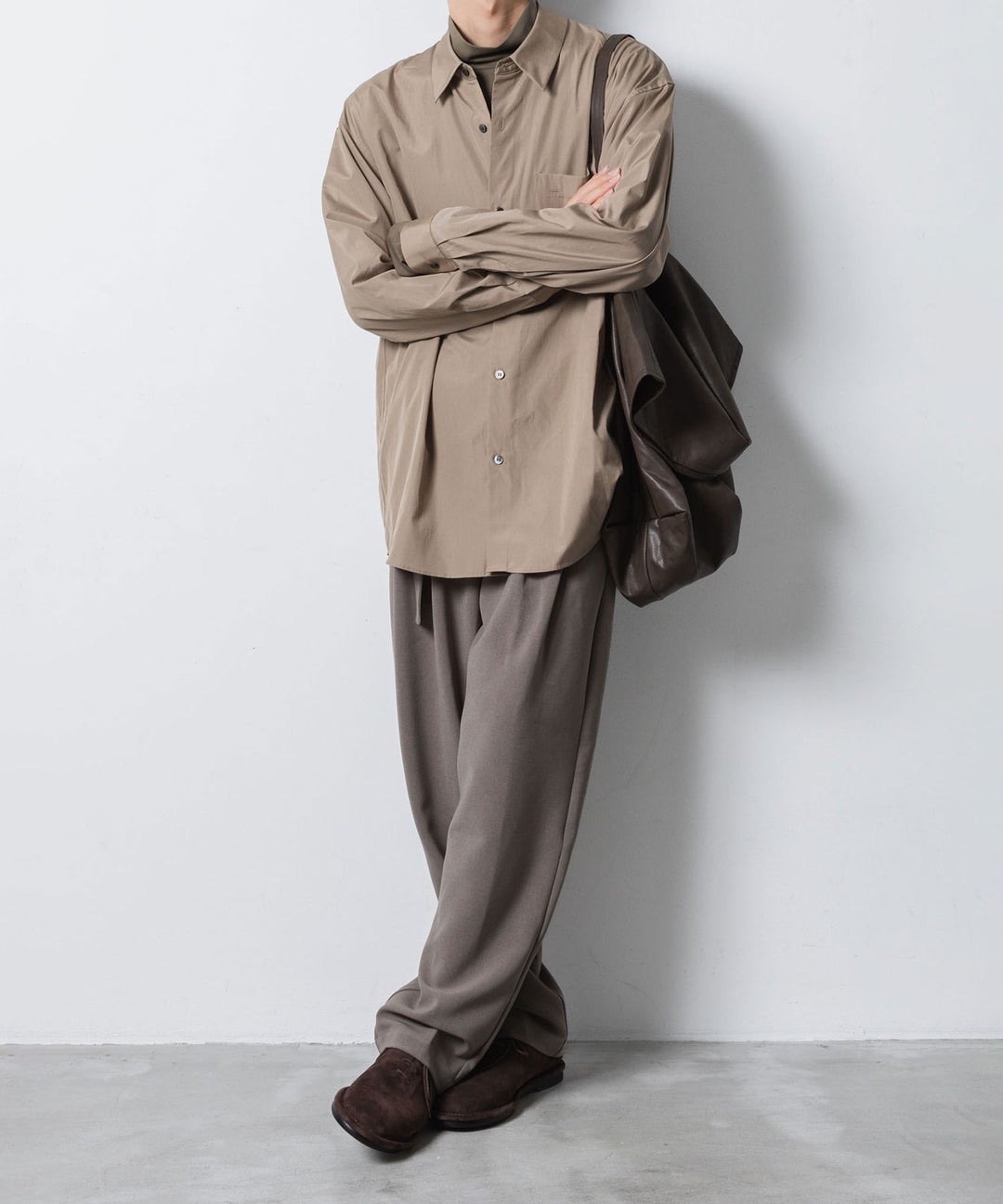 ATTACHMENT アタッチメントのSYNTHETIC LEATHER SHOULDER BAG - D.BROWNの公式通販サイトsession福岡セレクトショップ