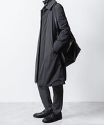 画像をギャラリービューアに読み込む, ATTACHMENT アタッチメントのNY 2LAYER STRETCH PADDING BALMACAAN COAT - D.GRAYの公式通販サイトsession福岡セレクトショップ
