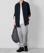 画像をギャラリービューアに読み込む, ATTACHMENT アタッチメントのSOFT CLASSIC TERRY SWEAT PANTS - L.BLUEの公式通販サイトsession福岡セレクトショップ
