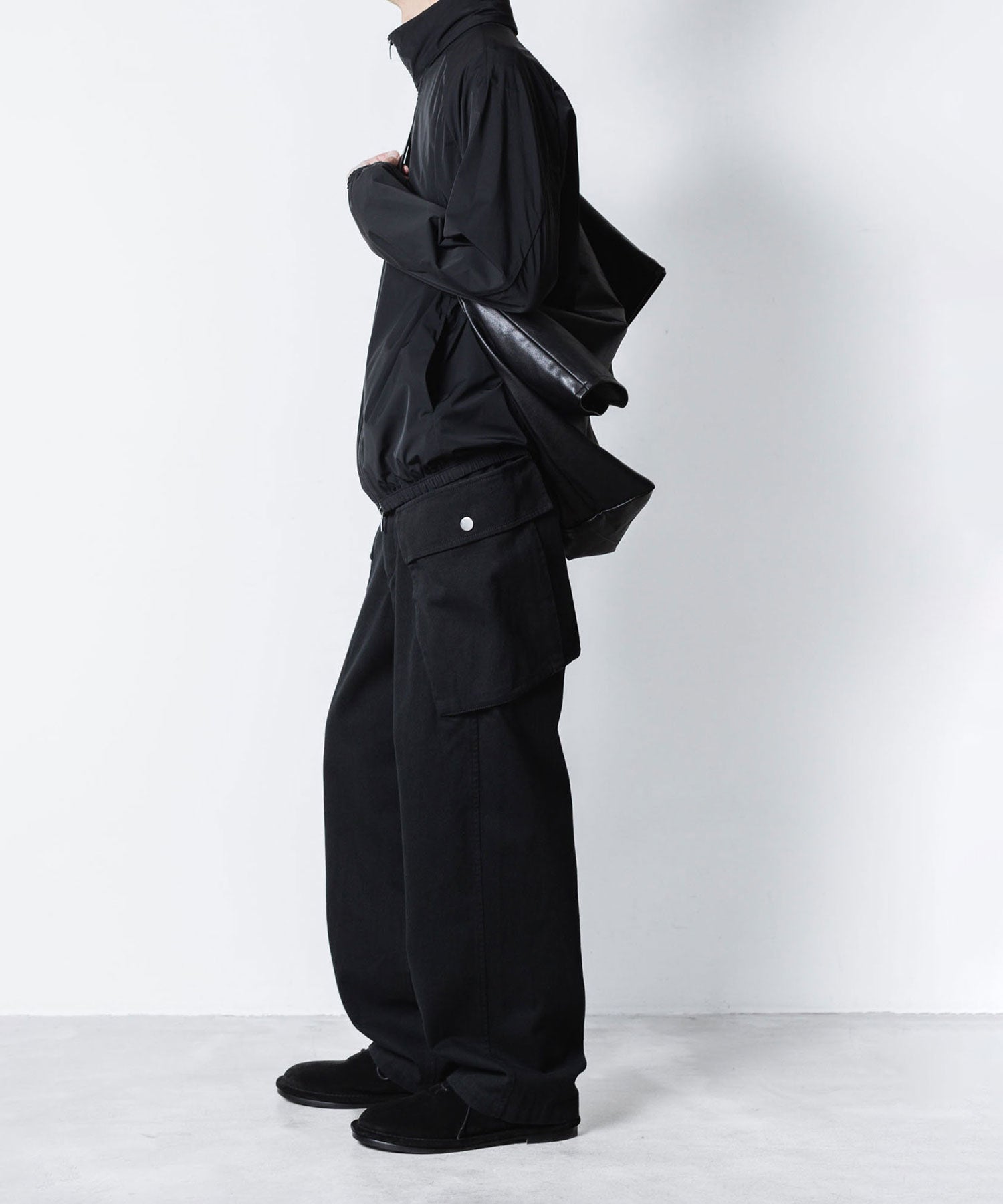 ATTACHMENT アタッチメントのCO NIDOM CLOTH M-43 FIELD TROUSERS - BLACKの公式通販サイトsession福岡セレクトショップ
