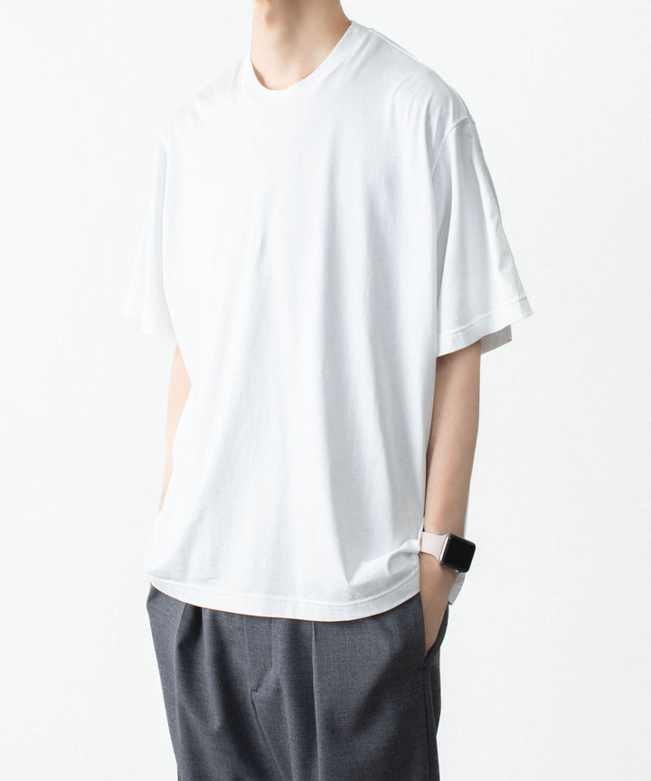 VEIN ヴェインの100/3 SUEDE JERSEY VESSEL S/S TEE - WHITEの公式通販サイトsession福岡セレクトショップ