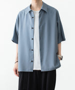 画像をギャラリービューアに読み込む, ATTACHMENT / EXCLUSIVE ITEMアタッチメントのPE LIGHT TROPICAL DOLMAN SLEEVE REGULAR COLLAR SHIRT S/S - L.BLUEの公式通販サイトsession福岡セレクトショップ
