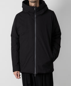 ATTACHMENT アタッチメントの3LAYER LIGHT TAFFETA HOODED DOWN JACKET - BLACK 公式通販サイトsession福岡セレクトショップ