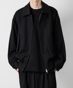 画像をギャラリービューアに読み込む, ATTACHMENT アタッチメントの2/48 WO KERSEY ZIP UP BOMBER JACKET - BLACK 公式通販サイトsession福岡セレクトショップ
