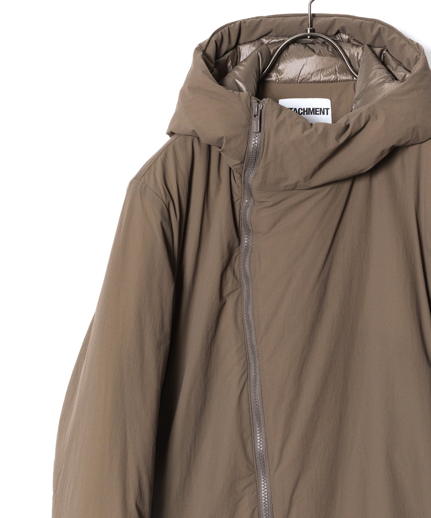 ATTACHMENT / EXCLUSIVE ITEMアタッチメントのNY 2WAY STRECH ROUND ZIP HOODED JACKET - CAMELの公式通販サイトsession福岡セレクトショップ