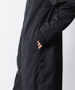 画像をギャラリービューアに読み込む, ATTACHMENT アタッチメントのNY 2LAYER STRETCH LIGHT HOODED COAT - BLACKの公式通販サイトsession福岡セレクトショップ
