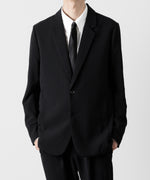 画像をギャラリービューアに読み込む, ATTACHMENT アタッチメントのPE STRETCH DOUBLE CLOTH 2B JACKET - BLACK 公式通販サイトsession福岡セレクトショップ
