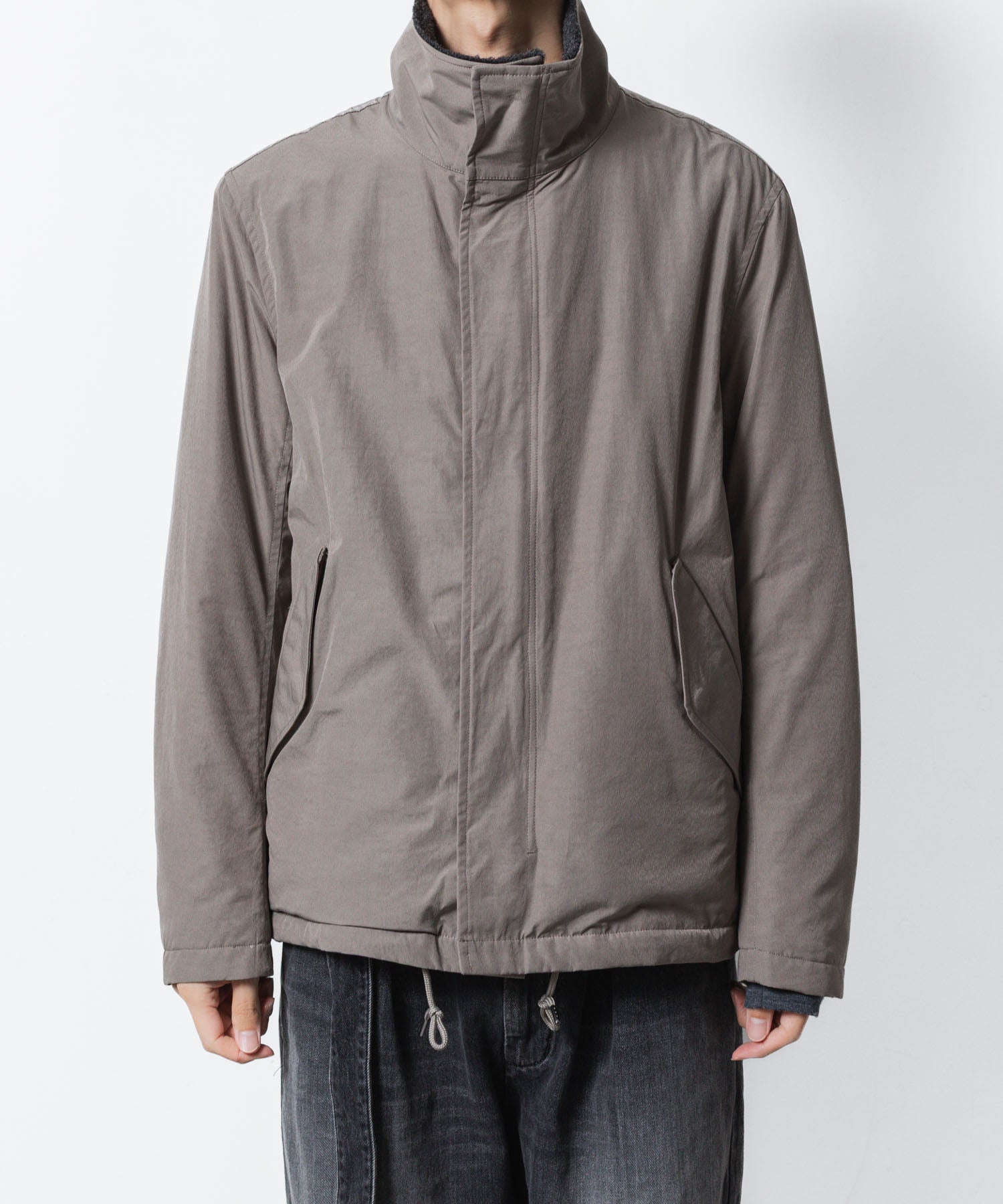 ATTACHMENT アタッチメントのCO/NY WEATHER CLOTH UTILITY JACKET - KHAKI GRAYの公式通販サイトsession福岡セレクトショップ