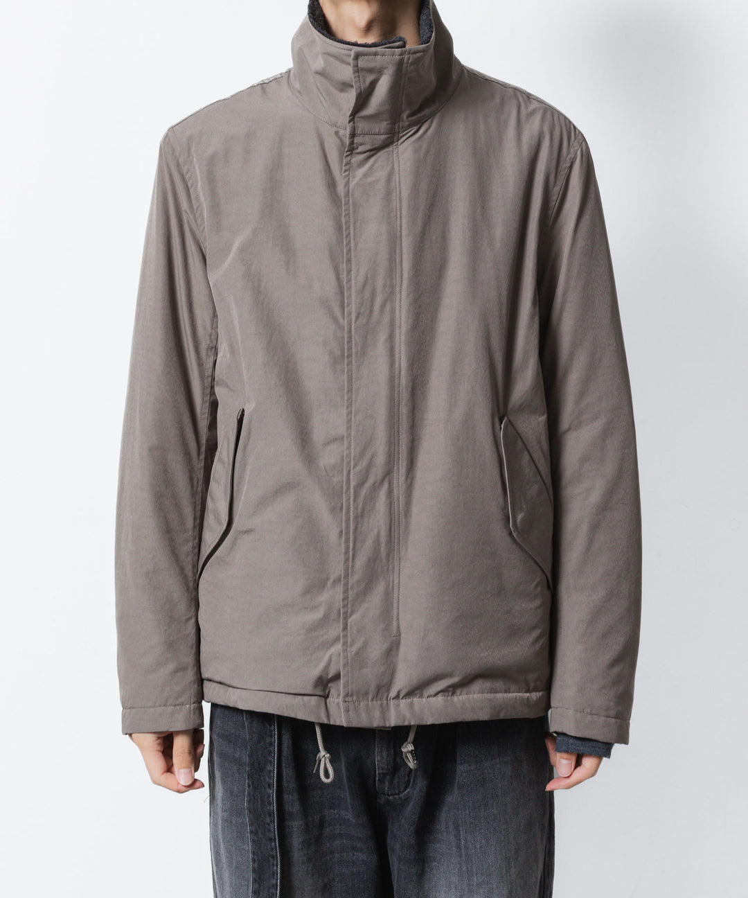 ATTACHMENT アタッチメントのCO/NY WEATHER CLOTH UTILITY JACKET - KHAKI GRAYの公式通販サイトsession福岡セレクトショップ