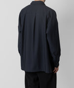 画像をギャラリービューアに読み込む, ATTACHMENT アタッチメントのPE/RY STRETCH TROPICAL OVERSIZED OPENCOLLAR L/S SHIRT - NAVY 公式通販サイトsession福岡セレクトショップ
