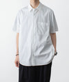 【 ATTACHMENT 】140/2 GIZA BROAD S/S SHIRT - WHITE