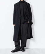 画像をギャラリービューアに読み込む, ATTACHMENT アタッチメントのWOOL SHAGGY PADDING CHESTER COAT - BLACKの公式通販サイトsession福岡セレクトショップ
