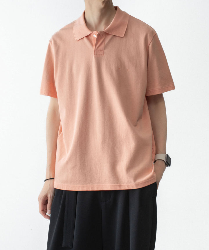 ATTACHMENT アタッチメントのSOFT PIQUE S/S POLO - L.ORANGEの公式通販サイトsession福岡セレクトショップ