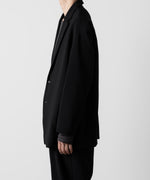 画像をギャラリービューアに読み込む, ATTACHMENT アタッチメントのPE STRETCH DOUBLE CLOTH OVERSIZED 2B JACKET - BLACK 公式通販サイトsession福岡セレクトショップ
