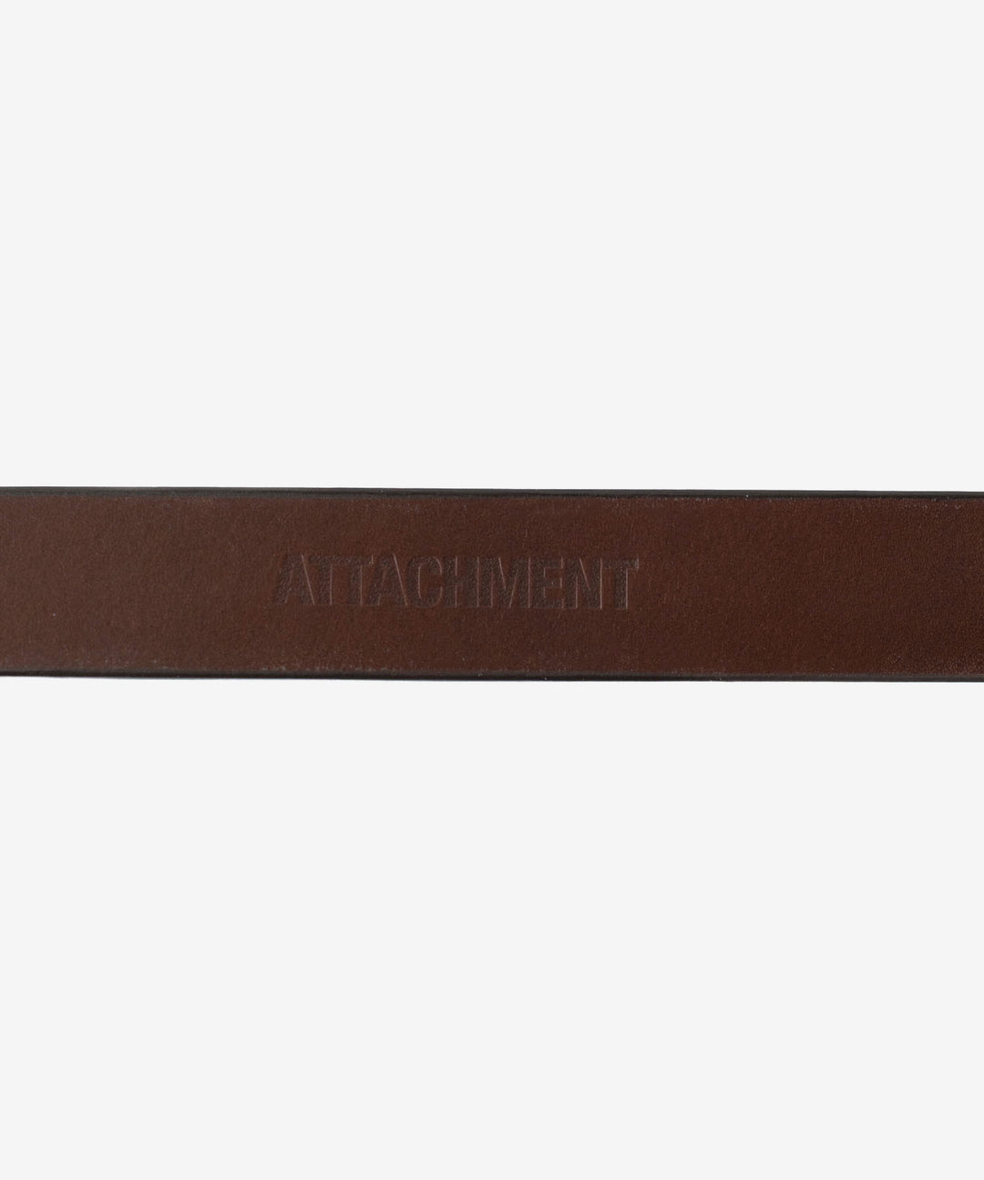 ATTACHMENT アタッチメントのCOW LEATHER WESTERN BELT - BROWNの公式通販サイトsession福岡セレクトショップ