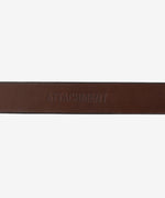 画像をギャラリービューアに読み込む, ATTACHMENT アタッチメントのCOW LEATHER WESTERN BELT - BROWNの公式通販サイトsession福岡セレクトショップ
