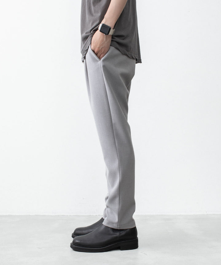 ATTACHMENT アタッチメントのPE STRETCH DOUBLE CLOTH REGULAR FIT EASY TROUSERS - L.GRAYの公式通販サイトsession福岡セレクトショップ