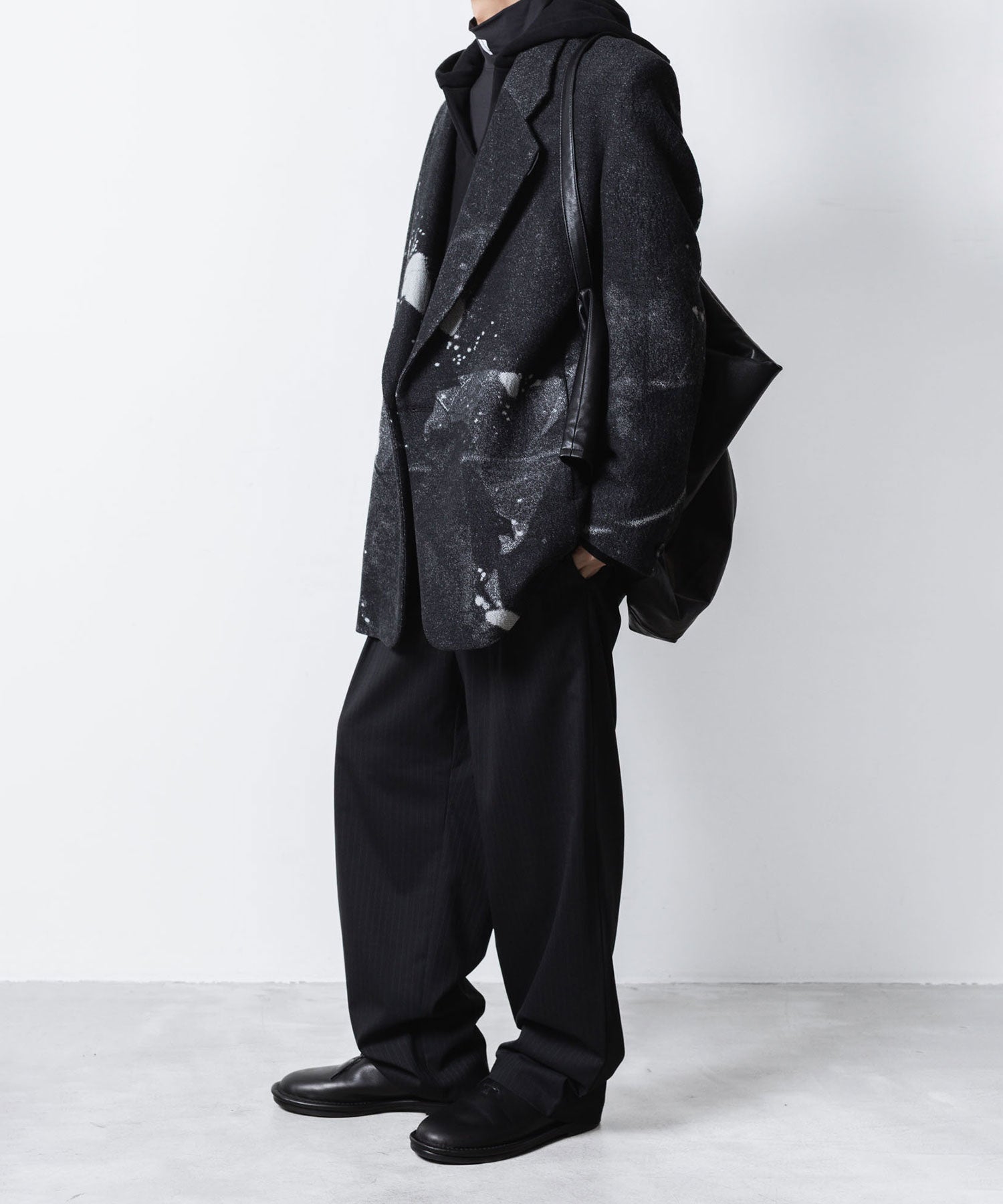 VEIN ヴェインのJUMBERCA TERRY SLIT HOODIE - BLACKの公式通販サイトsession福岡セレクトショップ