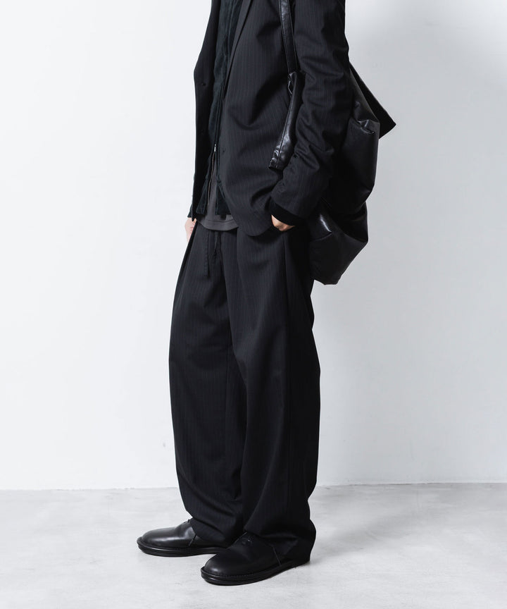 ATTACHMENT アタッチメントのCO/PE VELOR JERSEY TRACK JACKET - BLACKの公式通販サイトsession福岡セレクトショップ