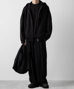 画像をギャラリービューアに読み込む, ATTACHMENT アタッチメントのCO/PE DOUBLE KNIT PULLOVER - BLACK 公式通販サイトsession福岡セレクトショップ
