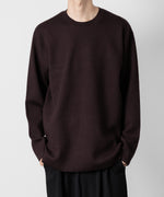 画像をギャラリービューアに読み込む, ATTACHMENT アタッチメントのWOxPE DOUBLE FACE KNIT CREWNECK PULLOVER L/S - BROWN 公式通販サイトsession福岡セレクトショップ
