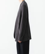 画像をギャラリービューアに読み込む, ATTACHMENT アタッチメントのCOTTON DOUBLE FACE COLLARLESS CARDIGAN - D.GRAYの公式通販サイトsession福岡セレクトショップ

