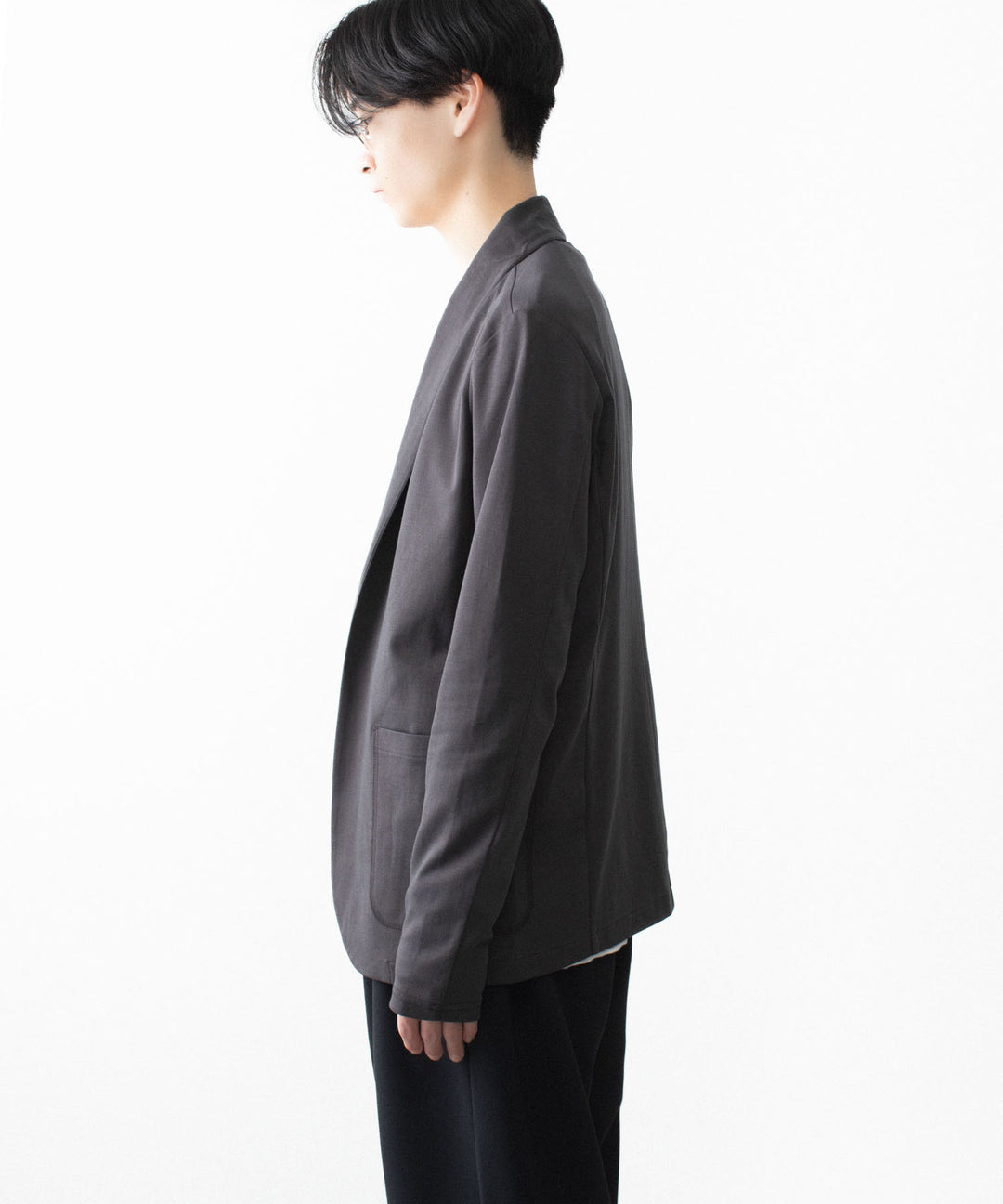 ATTACHMENT / EXCLUSIVE ITEMアタッチメントのCOTTON DOUBLE FACE STOLE CARDIGAN - D.GRAYの公式通販サイトsession福岡セレクトショップ