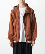 画像をギャラリービューアに読み込む, ATTACHMENT アタッチメントのNY TAFFETA HOODED TRACK JKT - BROWNの公式通販サイトsession福岡セレクトショップ
