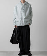 画像をギャラリービューアに読み込む, ATTACHMENT アタッチメントのWO/NY VOILE ZIP UP HOODED JACKET - L.GREEN 公式通販サイトsession福岡セレクトショップ
