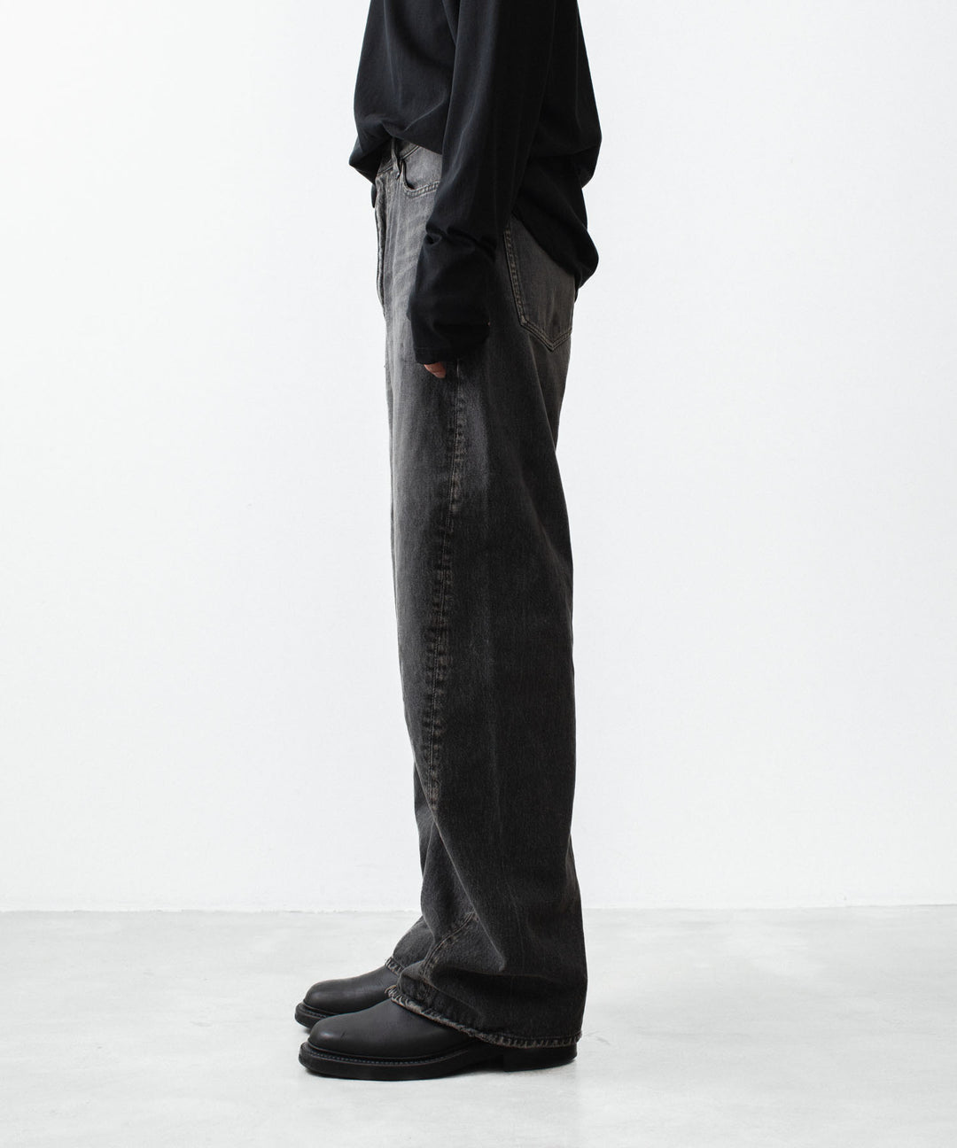 ATTACHMENT アタッチメントの13OZ DENIM 3D JEANS - BLACKの公式通販サイトsession福岡セレクトショップ