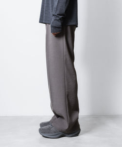 VEIN 】PE KERSEY 1TUCK TROUSERS - GRAY | 公式通販サイト session