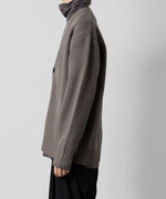 画像をギャラリービューアに読み込む, ATTACHMENT アタッチメントのBRITISH WO KNIT CARDIGAN - KHAKI GRAY 公式通販サイトsession福岡セレクトショップ
