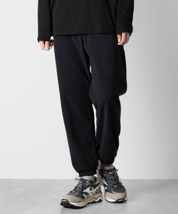 ATTACHMENT アタッチメントのPOLARTEC FLEECE TRAINING TROUSERS - BLACK 公式通販サイトsession福岡セレクトショップ