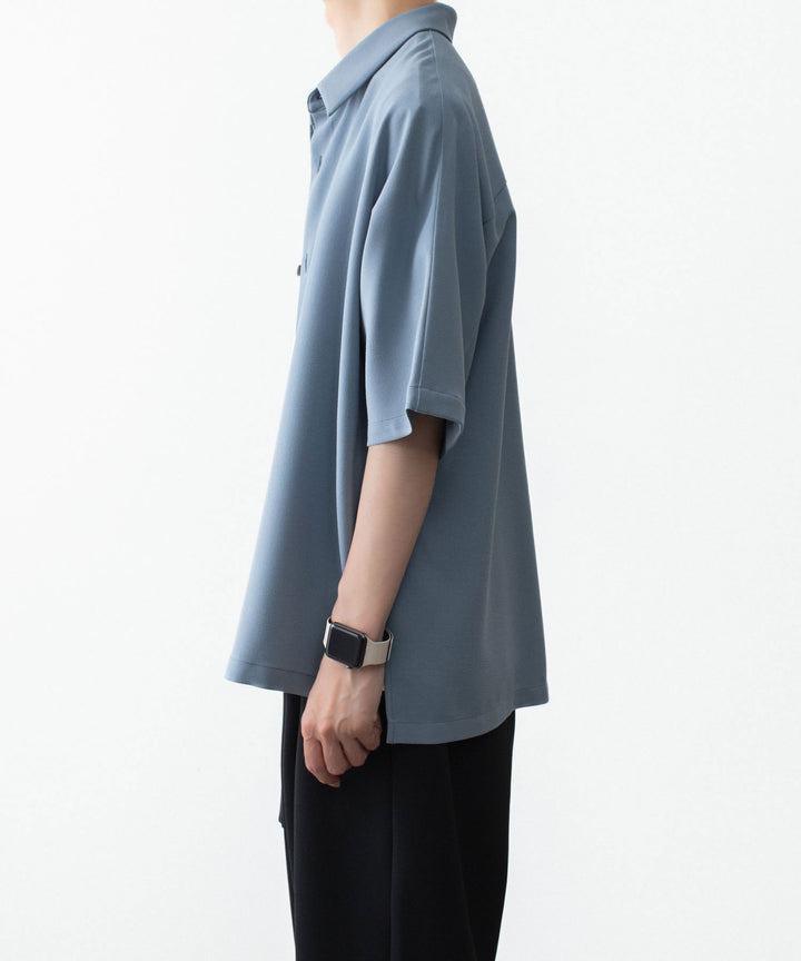 ATTACHMENT / EXCLUSIVE ITEMアタッチメントのPE LIGHT TROPICAL DOLMAN SLEEVE REGULAR COLLAR SHIRT S/S - L.BLUEの公式通販サイトsession福岡セレクトショップ